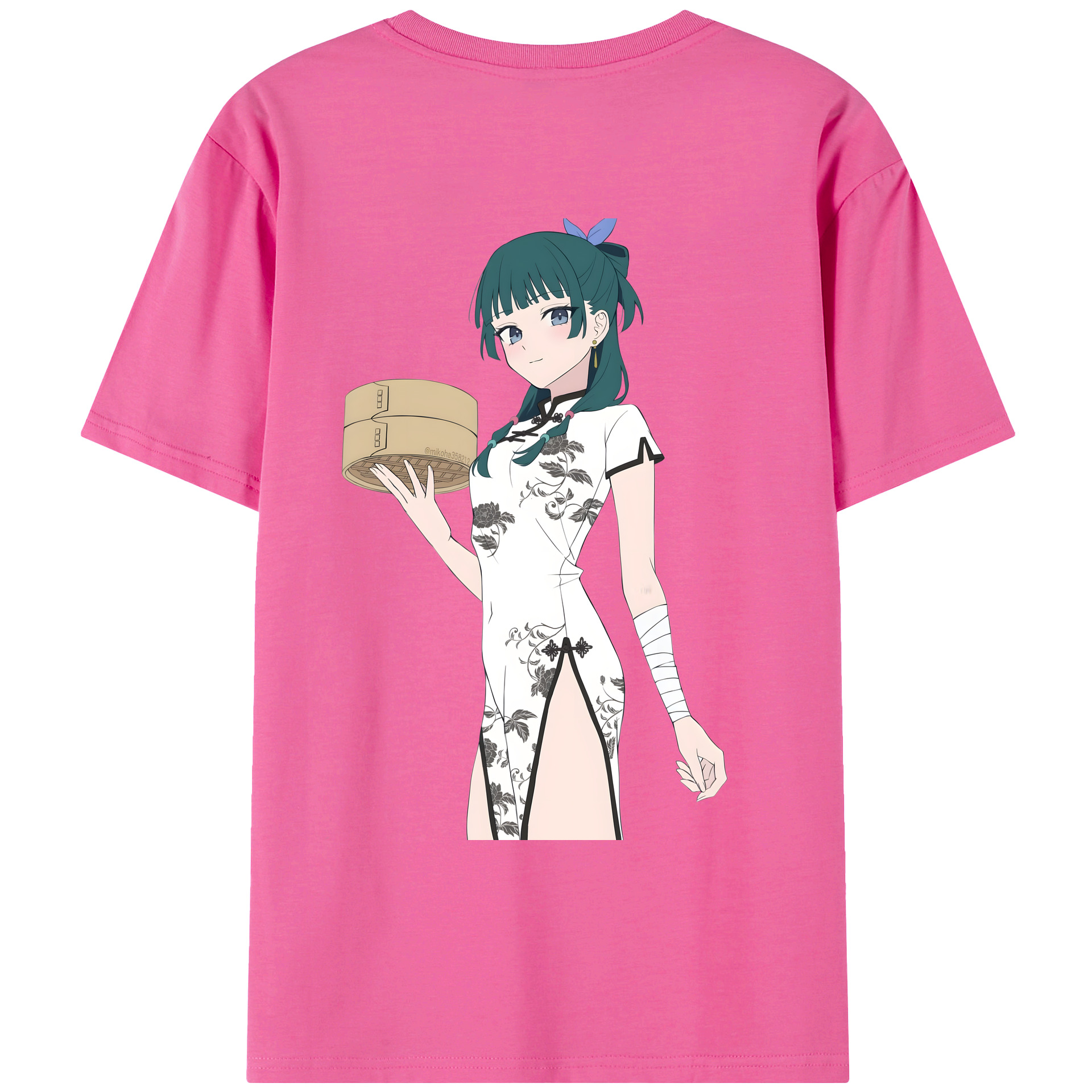 （画像用） 薬屋のひとりごと The Apothecary Diaries レディース半袖Tシャツ(バックプリント)